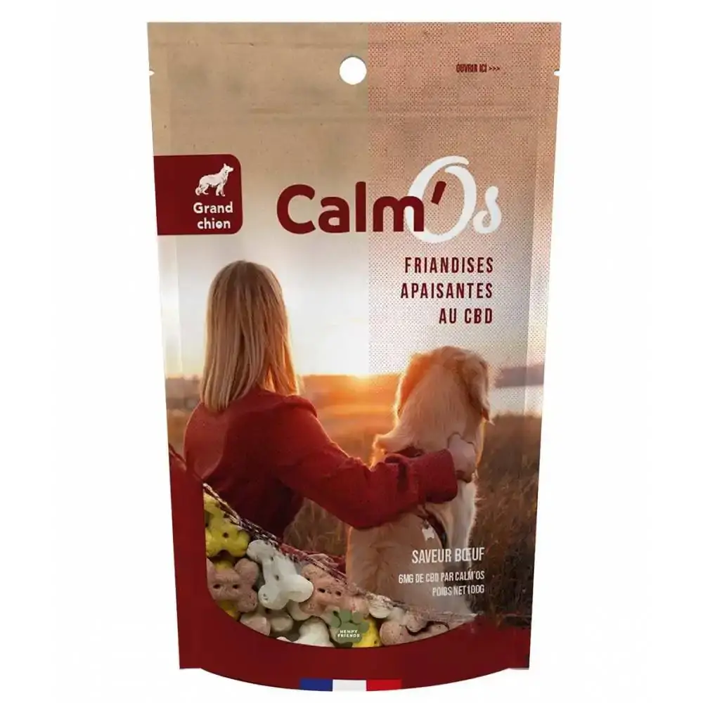 Friandises CBD Chien Calm'Os 1 Friandises CBD Chien Calm'Os : Anti-stress & Articulations