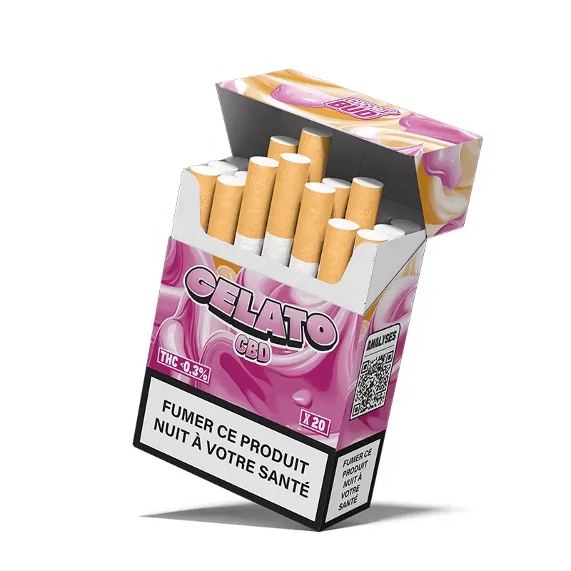 Cigarettes CBD Gelato 1 Cigarettes CBD Gelato 10% | Royal Shop CBD